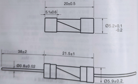 5.220mm玻璃管保险丝