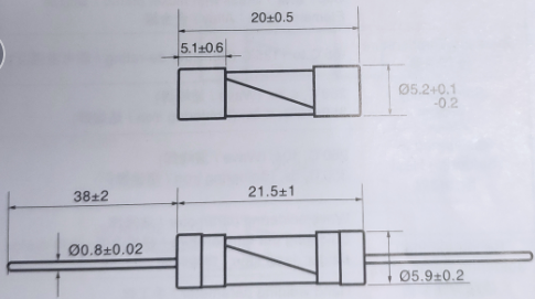 5.220mm玻璃管保险丝